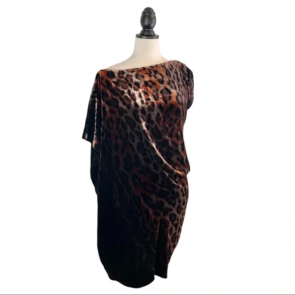 open lace back dress Baltic Born Womens Tatiana Velvet One Shoulder Maxi Dress | Cinnamon